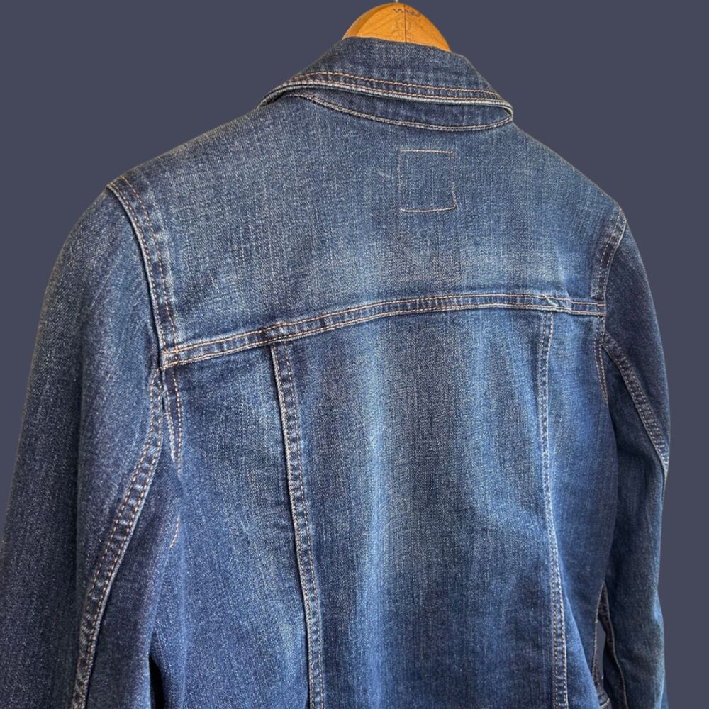 Old Navy Dark Denim Jean Jacket - Picture 6 of 7